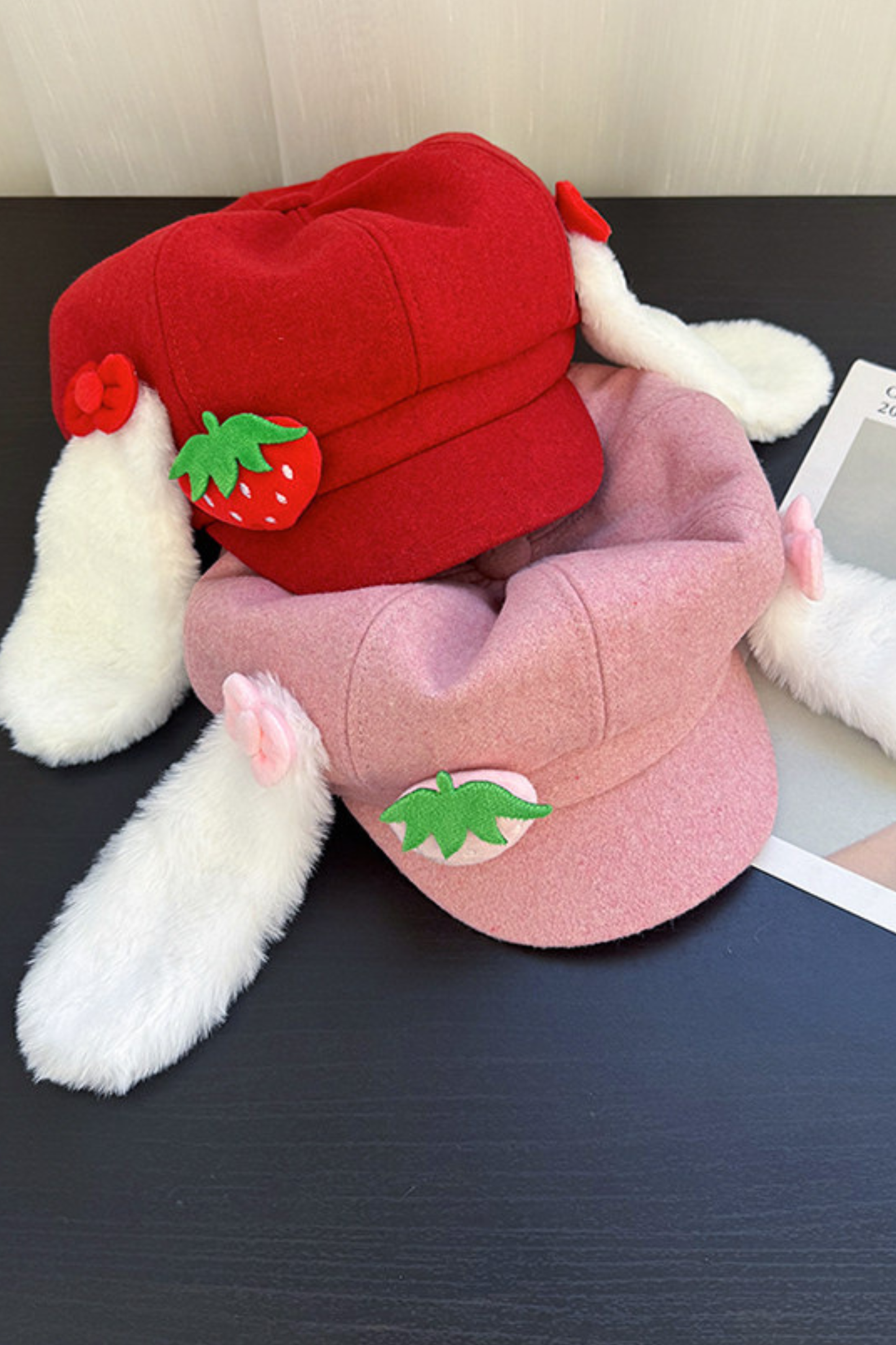 Strawberry Bunny New Beret