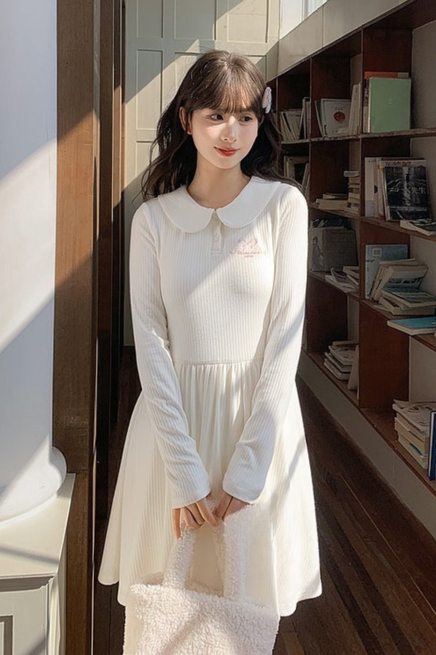 Milk Doll Color French Knit Dress