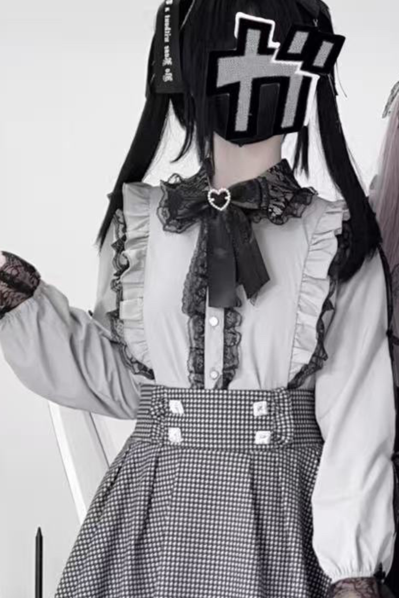 Lace Dark Sweet Shirt + Skirt