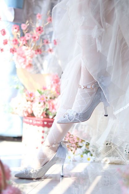 Streamer Ode Glitter High Heels