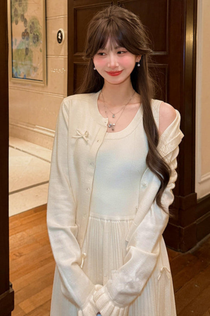 Princess Ribbon Sleeveless Dress