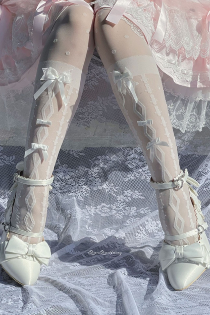 Clap Ribbon Lolita Shoes