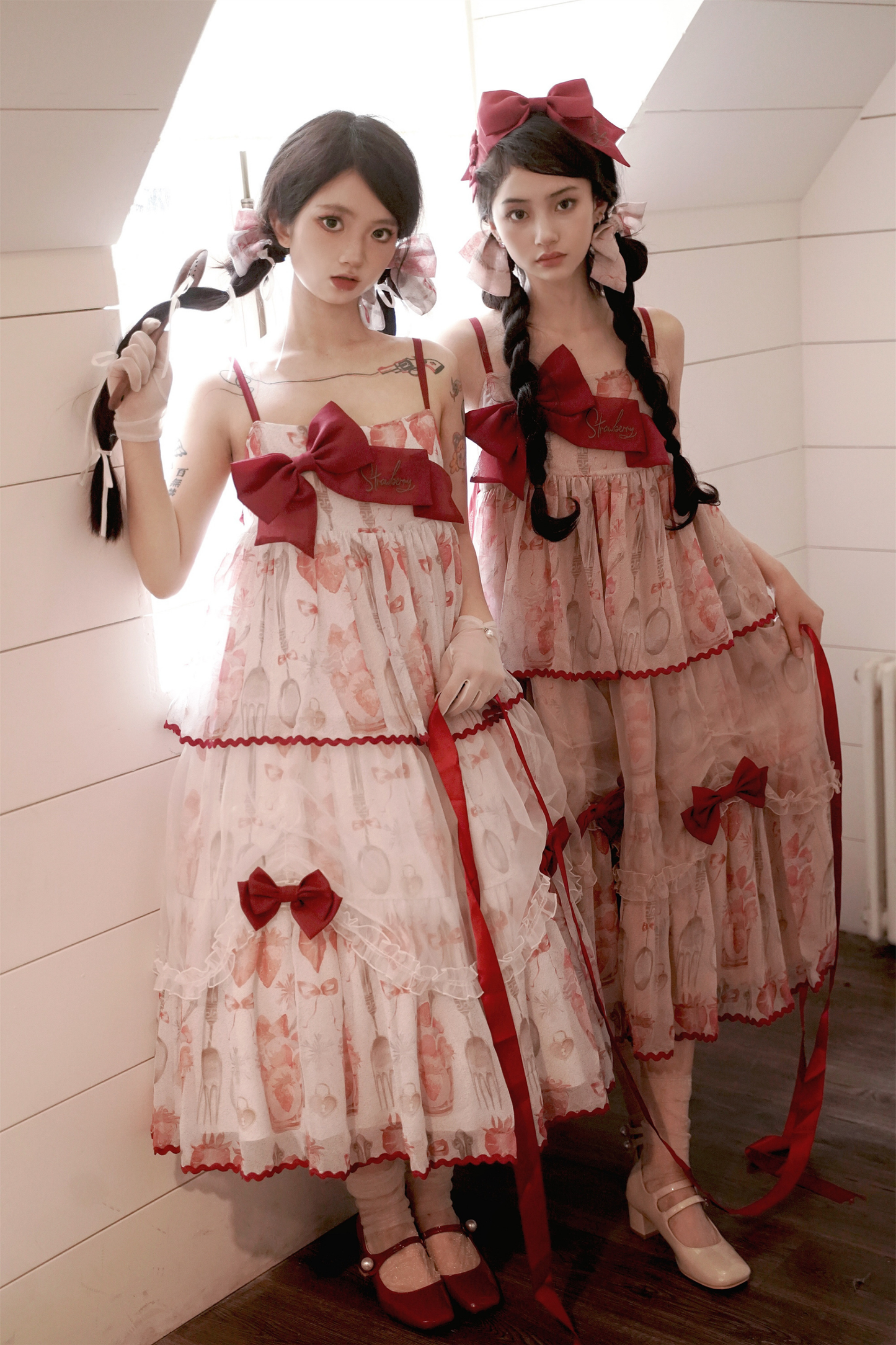Strawberry Box Lolita Camisole Dress
