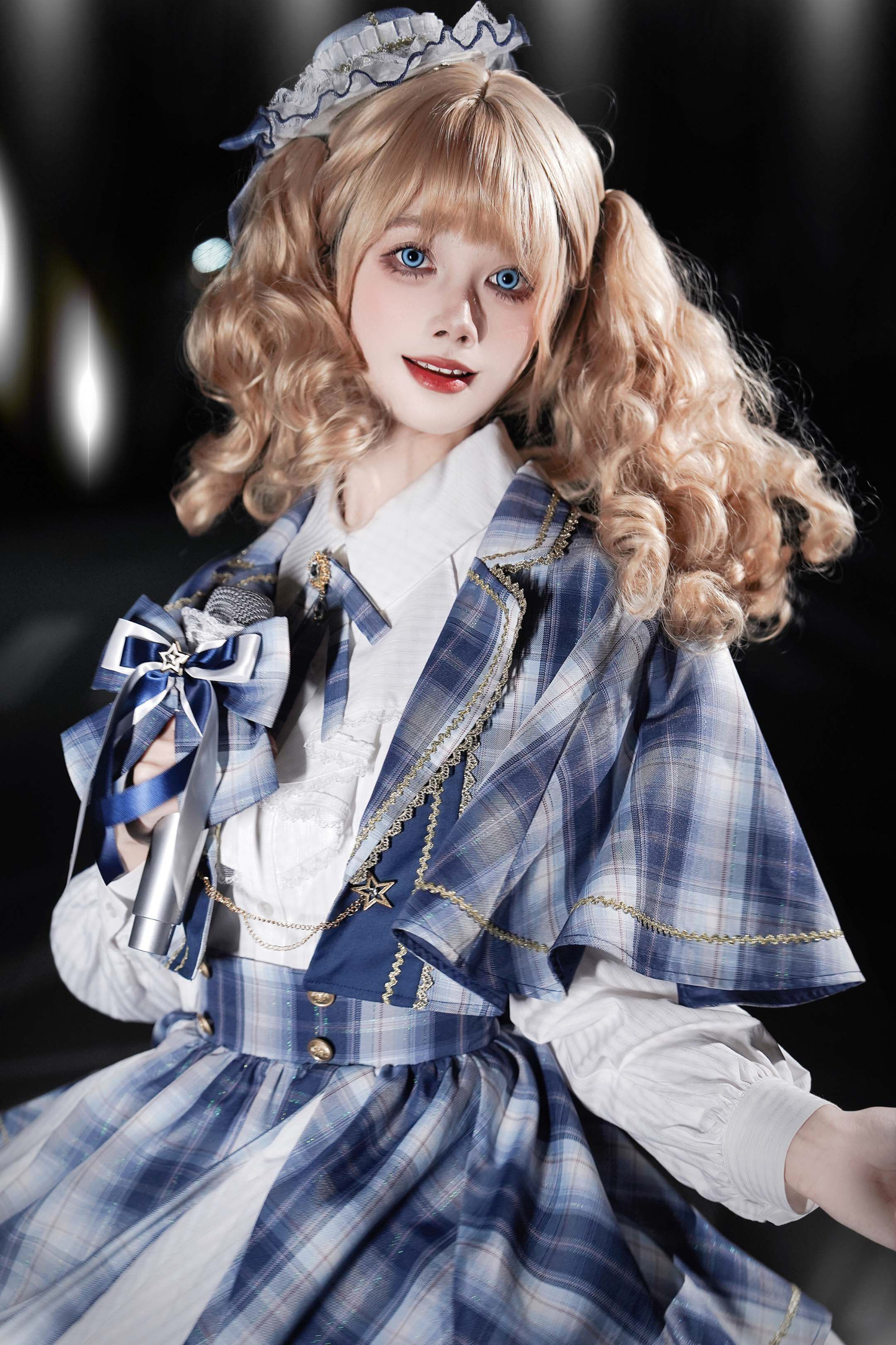 Starlight Idol Cosplay Cape + Shirt + Skirt + Leg Warmers
