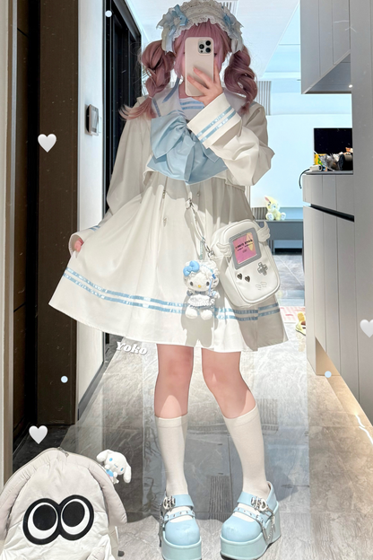 Sailor Subculture Dress + Large Bow