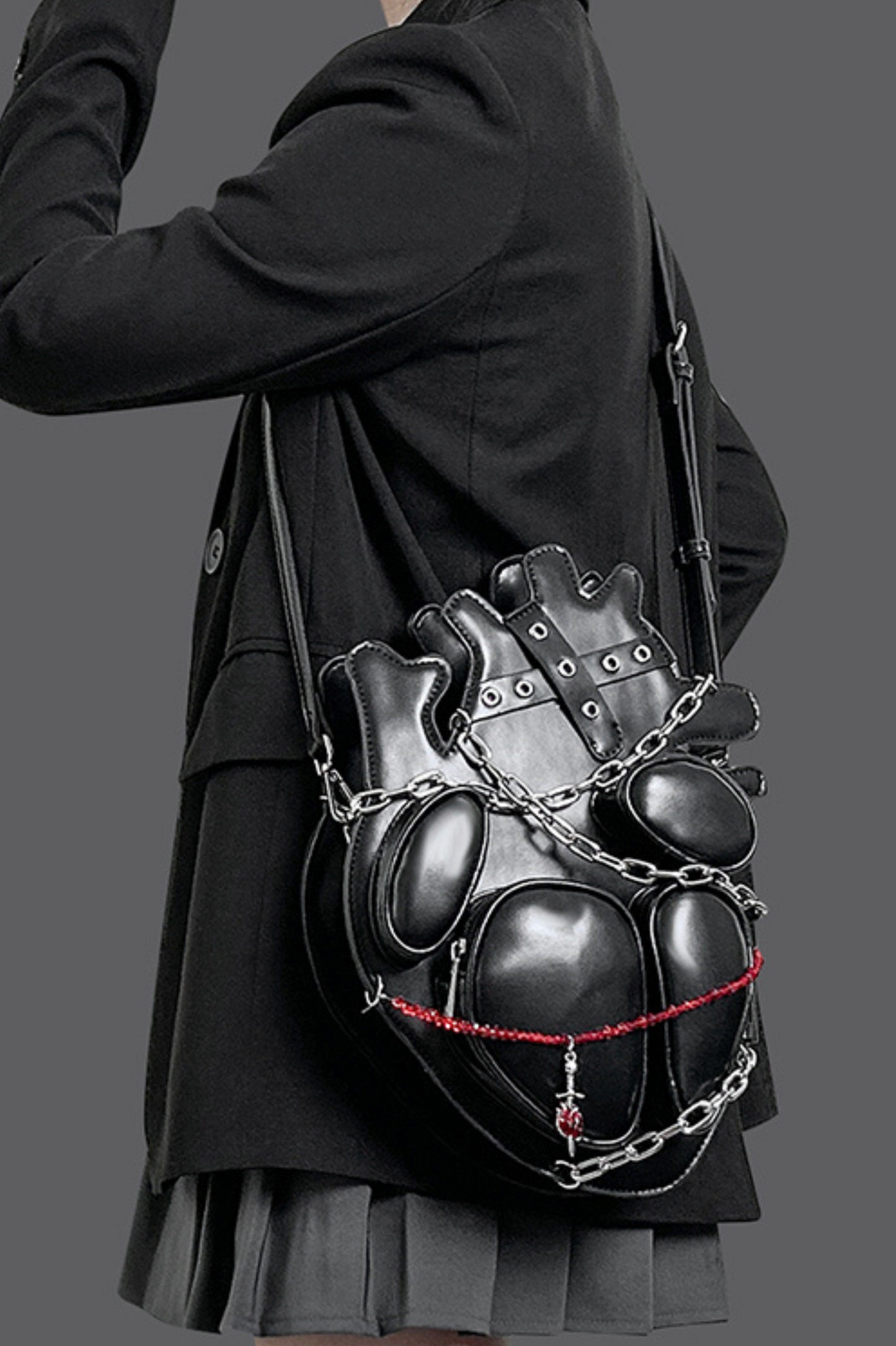 Dark Bundle Chain Gothic Punk Metal Babe's Bag