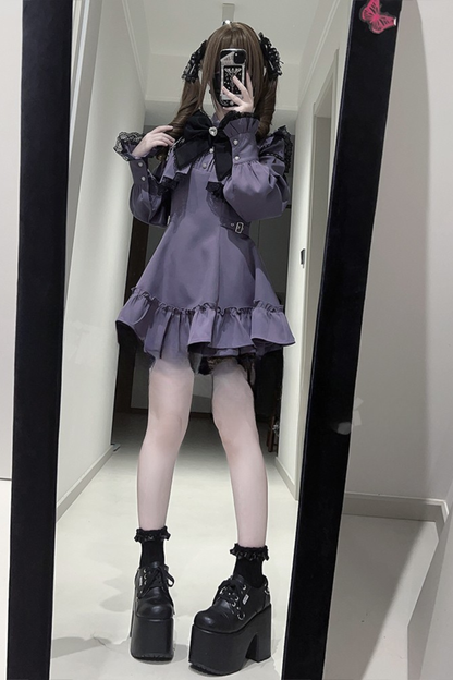 Jirai Ribbon Flare Top + Shorts