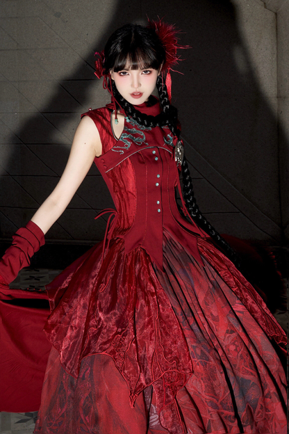 Mode Dragon Lolita Top + Skirt