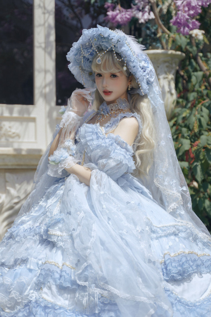 Ice Blue Princess Medium Lolita Dress