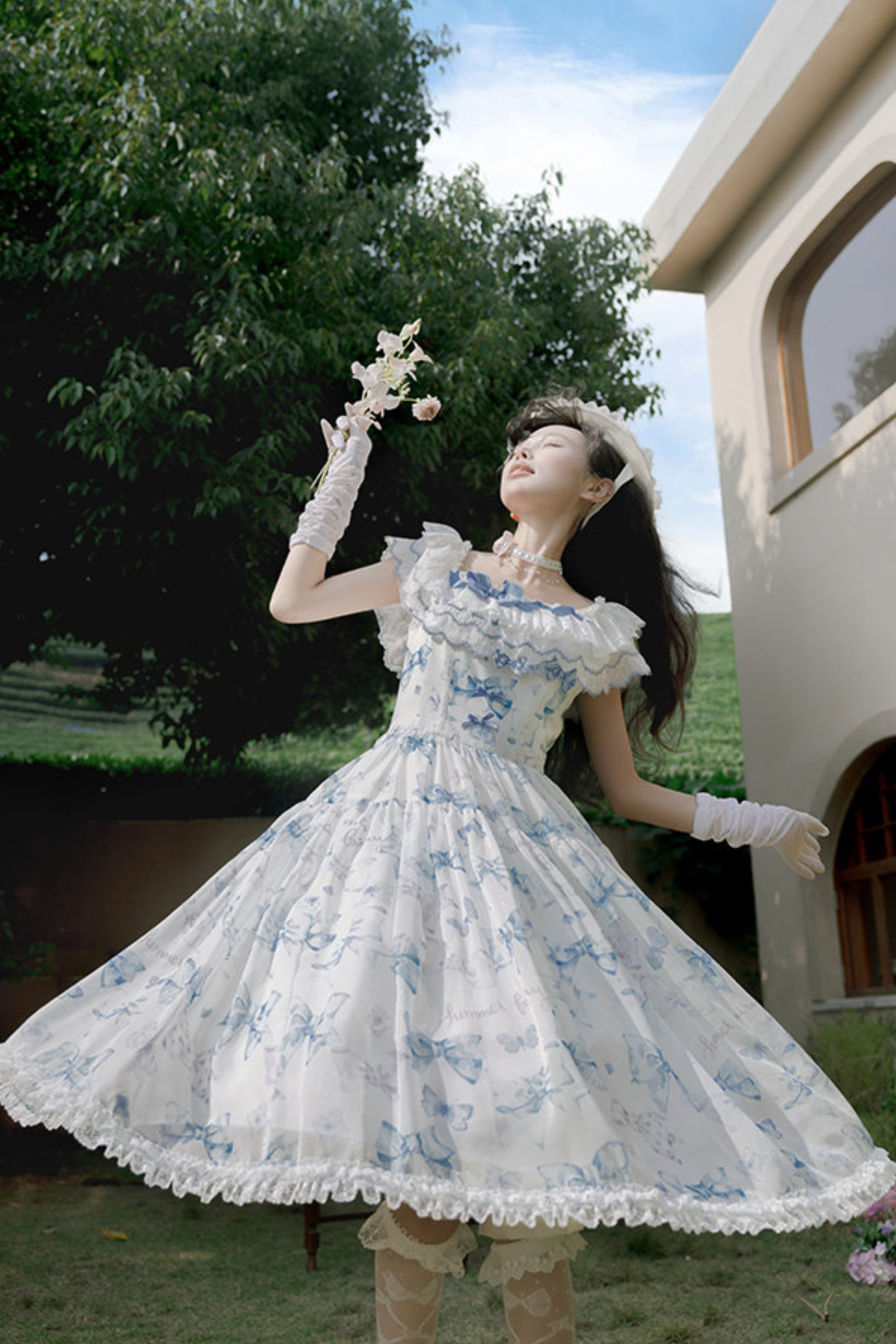 Eternal Garden Lolita Dress + Off Shoulder Dress + Jumper Skirt + Shirt