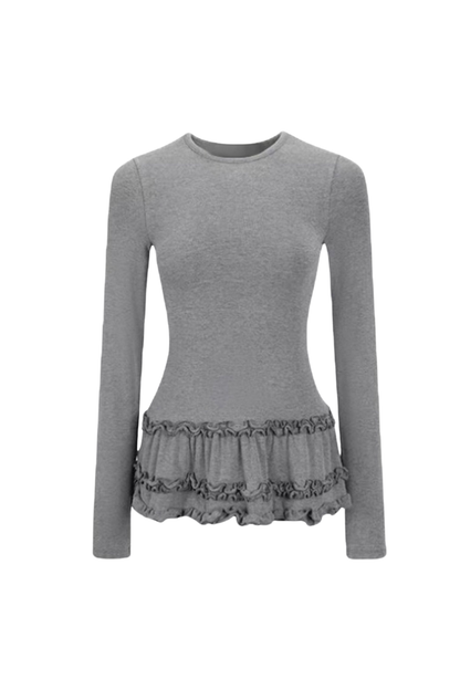 Ruffle Tight Top