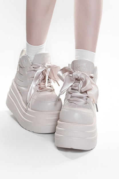 Wing Shaped Platform Shoes