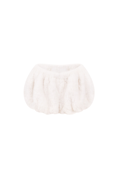 Sweet Snow Rabbit Down Jacket + Shorts