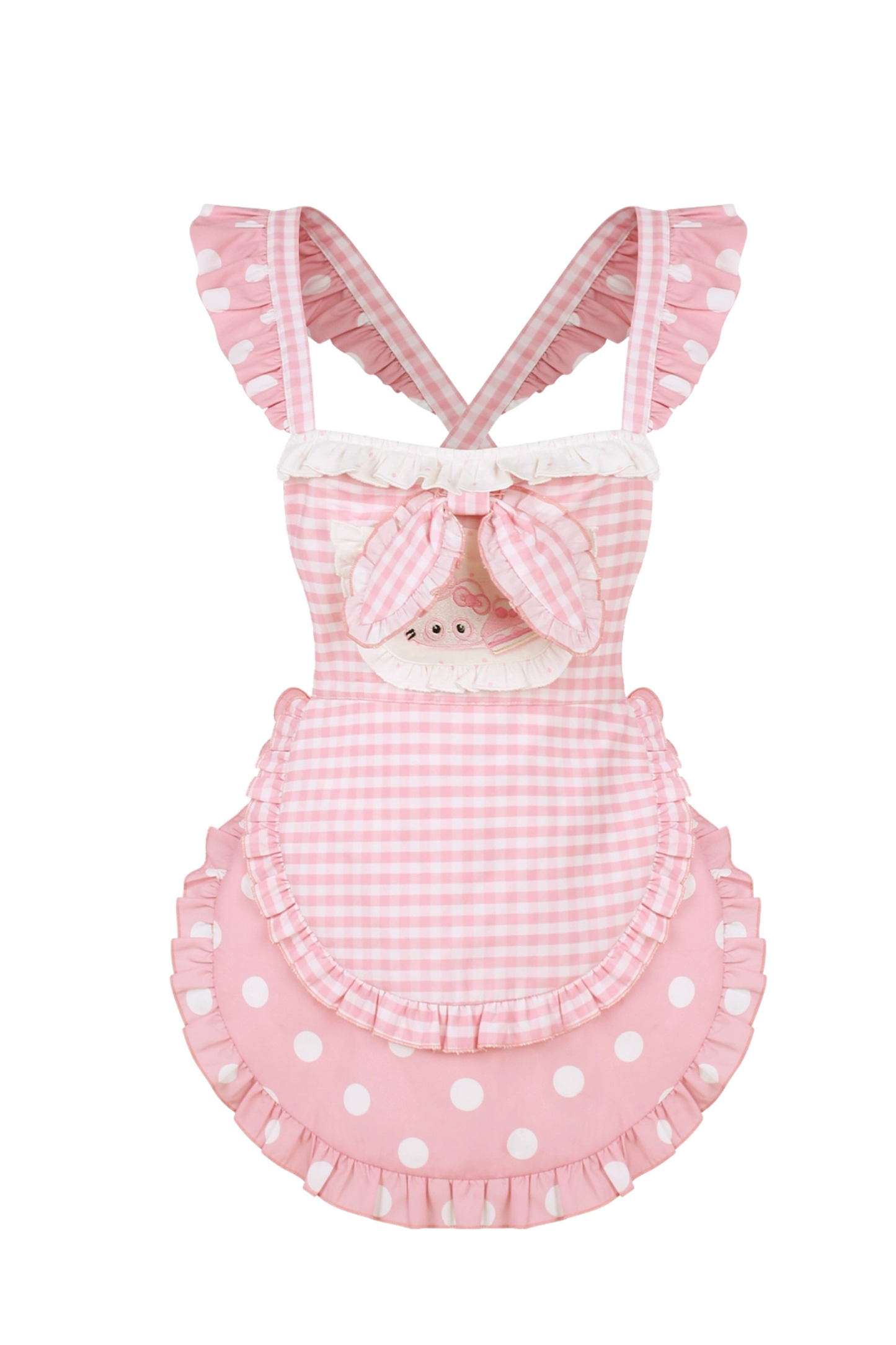 Sweet Dream Shift Top + Ribbon Maid Apron + Skirt