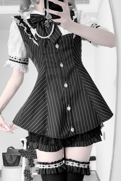 [pre-order] Jirai Striped Top + Pants