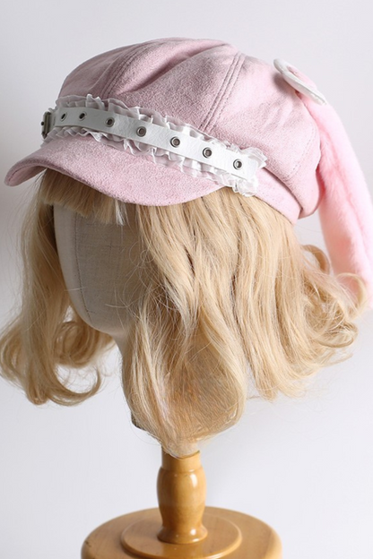 Soft Love Bunny Ear Hat
