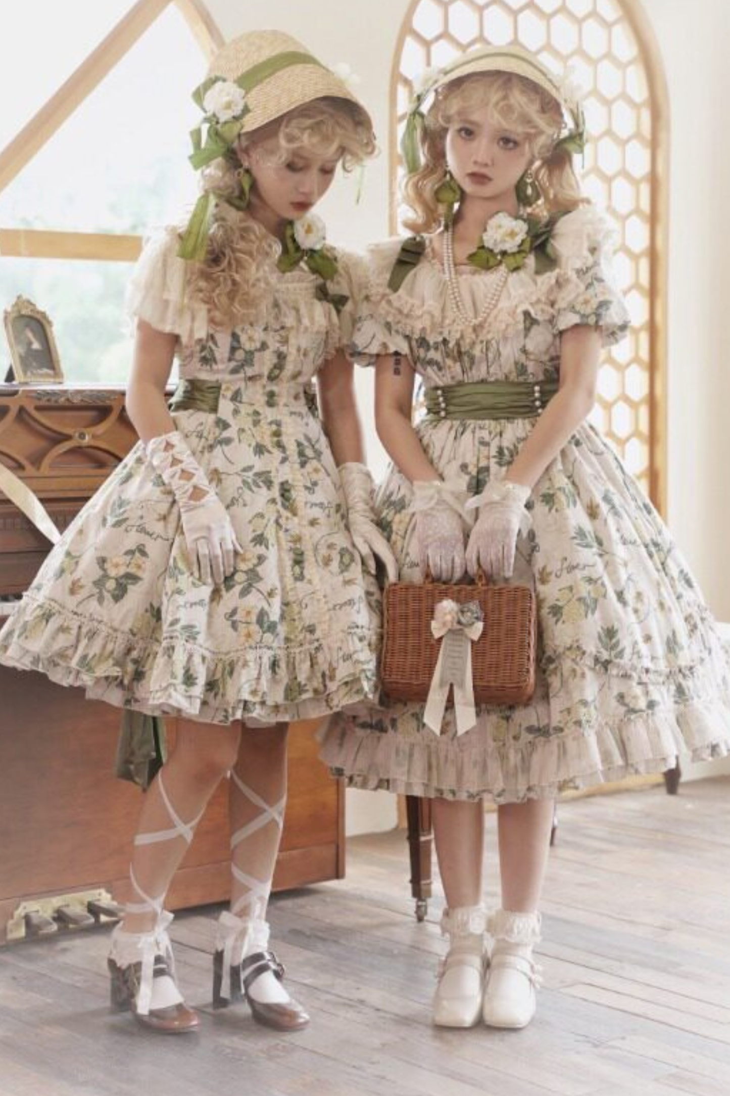 Camellia Moon River Jumper Skirt