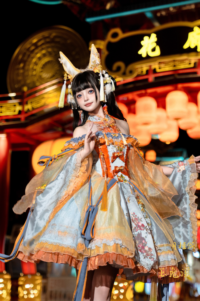 Jade Rabbit Lolita Dress + Headband