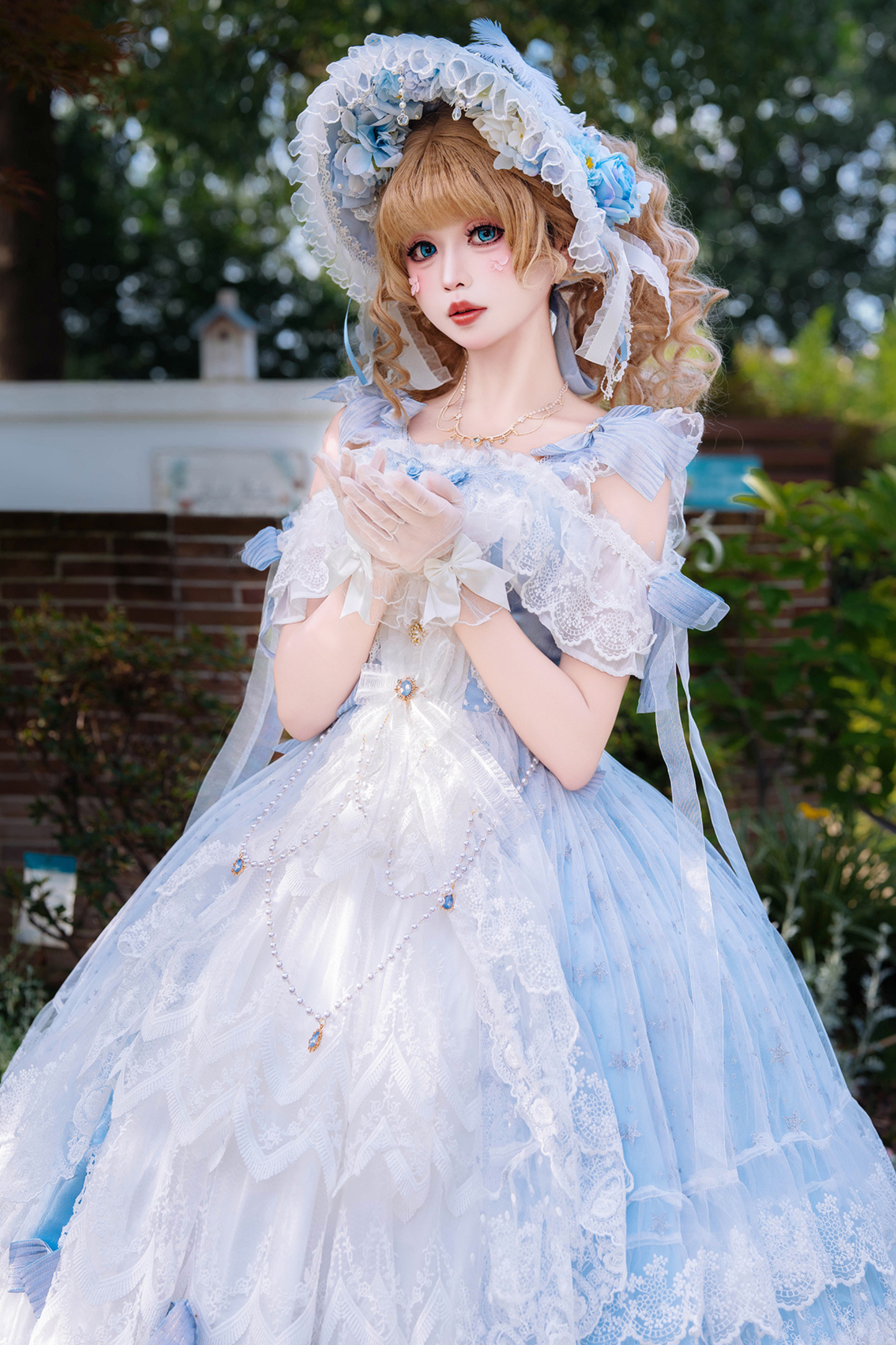Ice Glass Illusion Lolita Dress