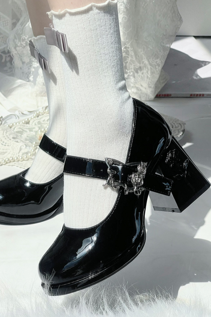 Floating Dreamland Platform Block Heel