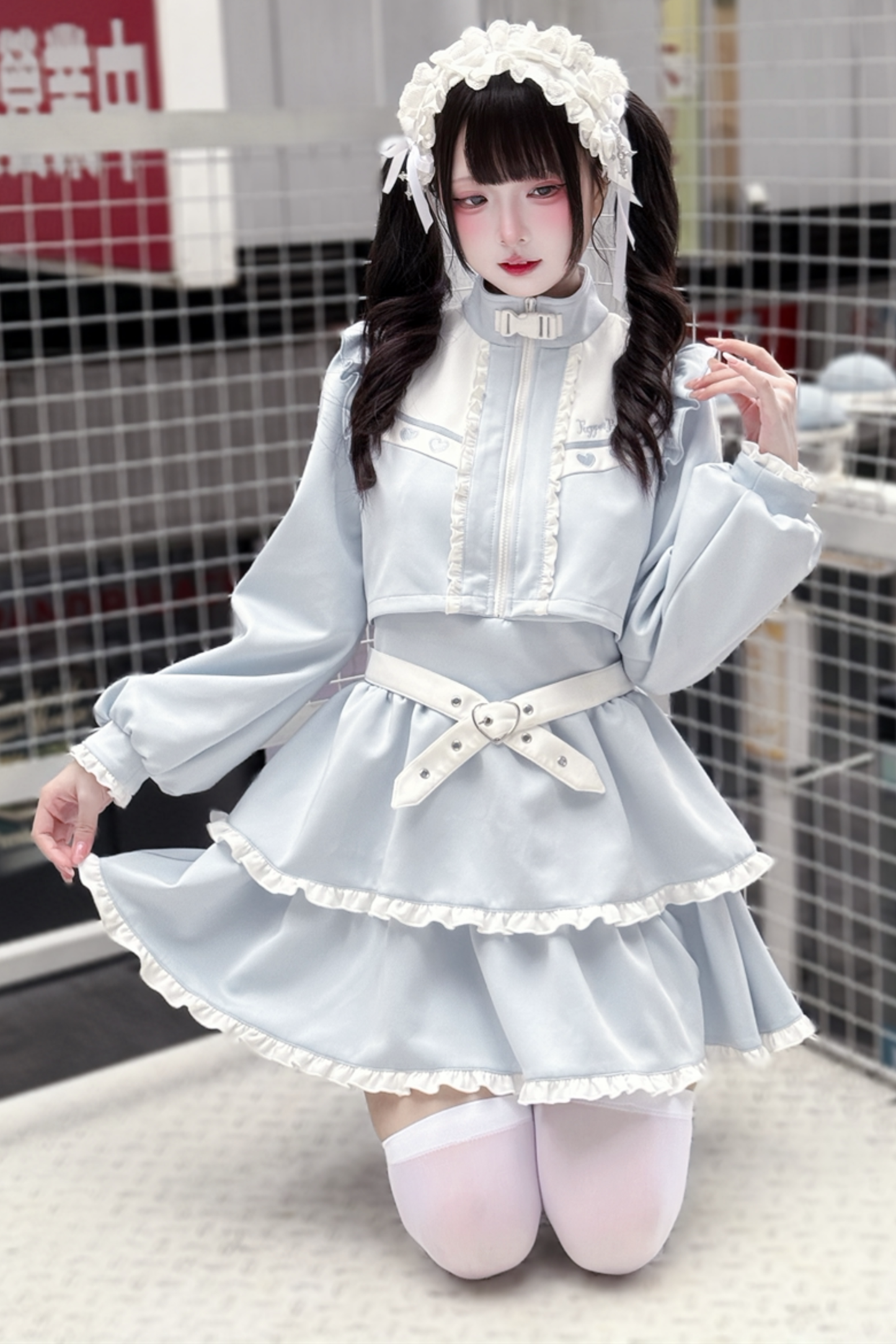 Aqua Dark Subculture Dress