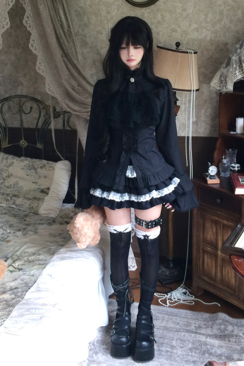 Gothic Shirt + Skirt