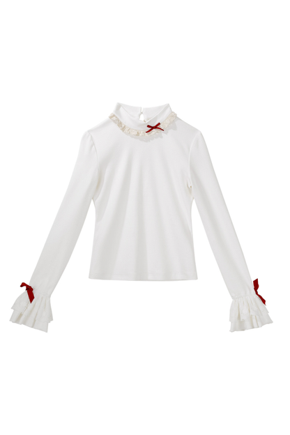 [pre-order] Rabbit Lolita Cape + Suspenders + Bear Design Skirt + Turtleneck