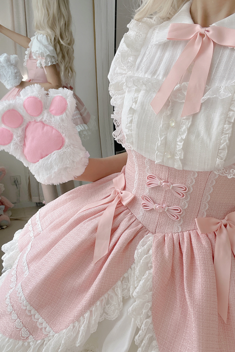 Sweet Puff Ribbon Lolita Dress
