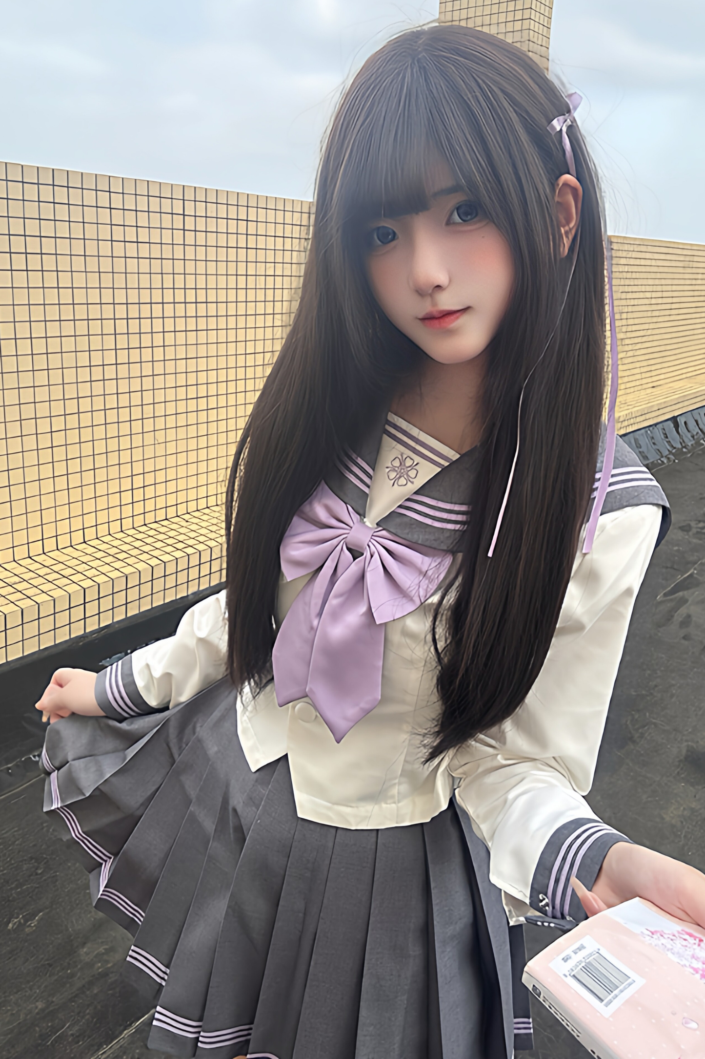 Star Mist Sailor Top + Skirt + Ribbon