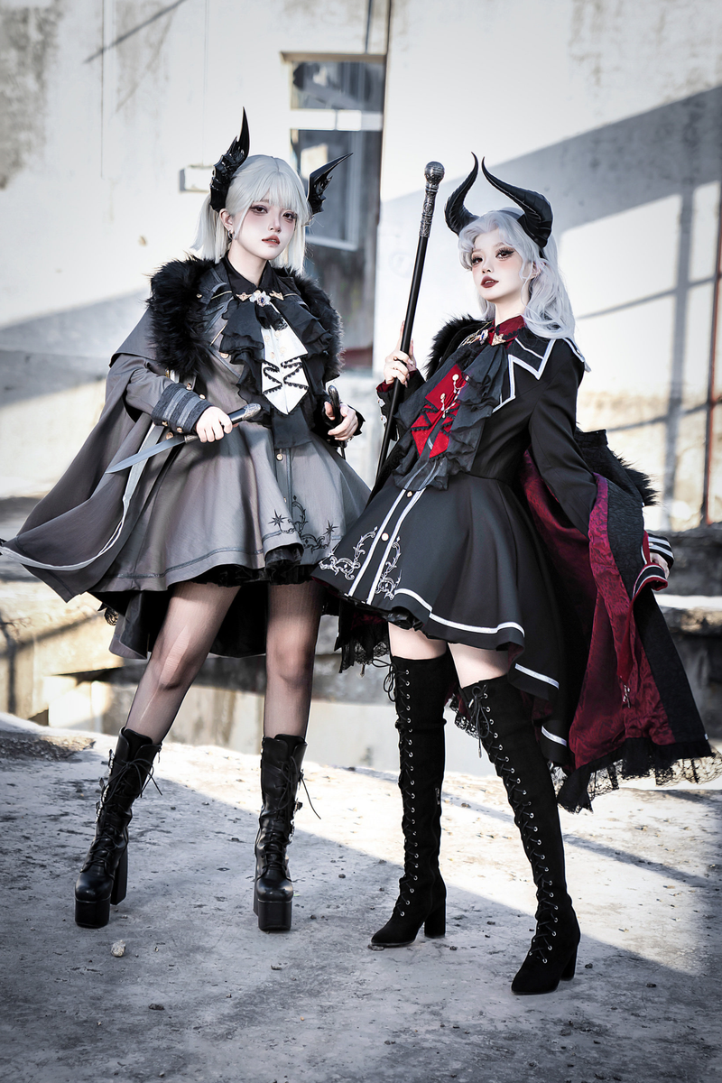Fantasy Prince Army Coat + Cape + Shirt