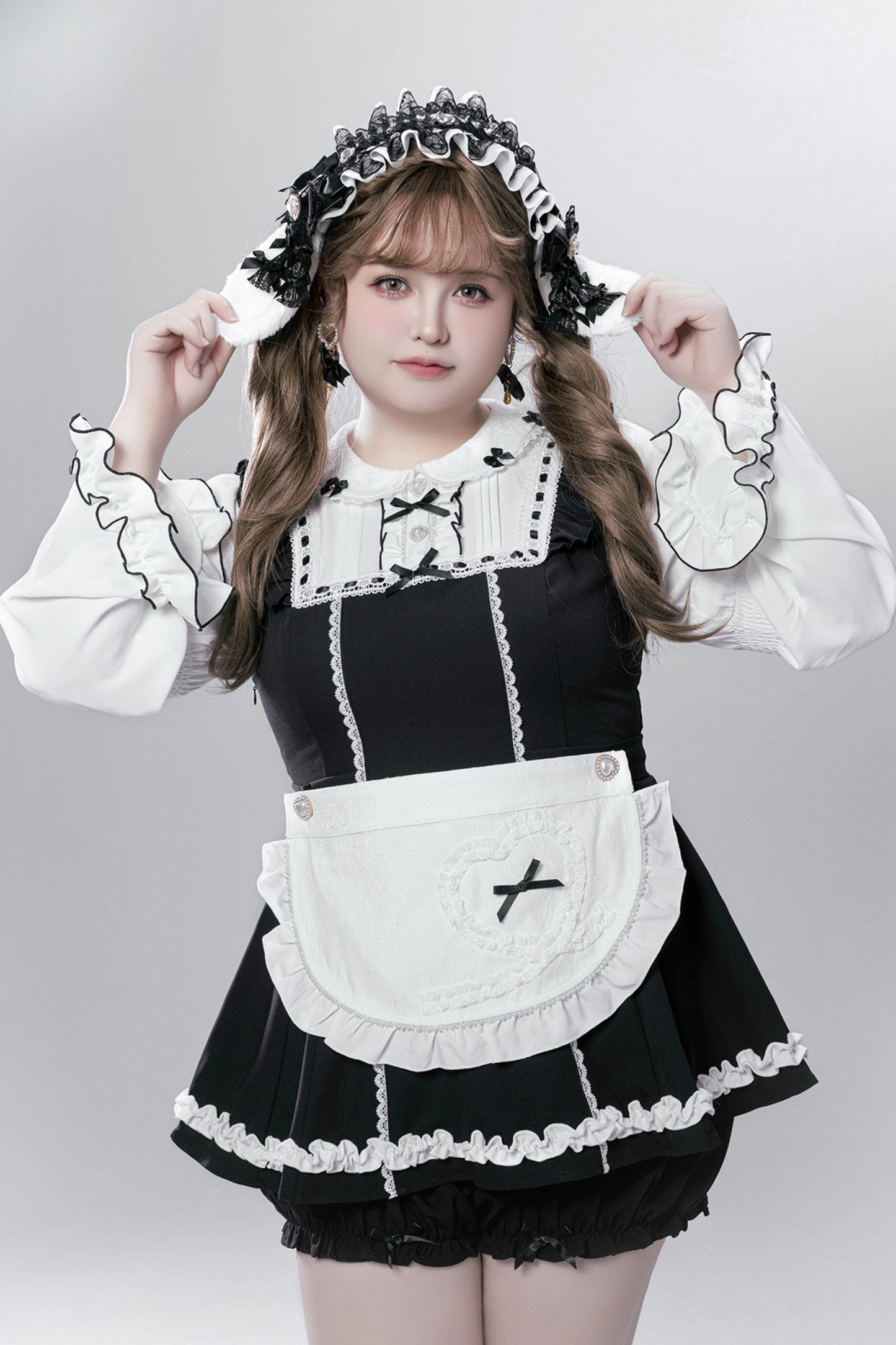 Sweet Maid Top + Shorts + Apron
