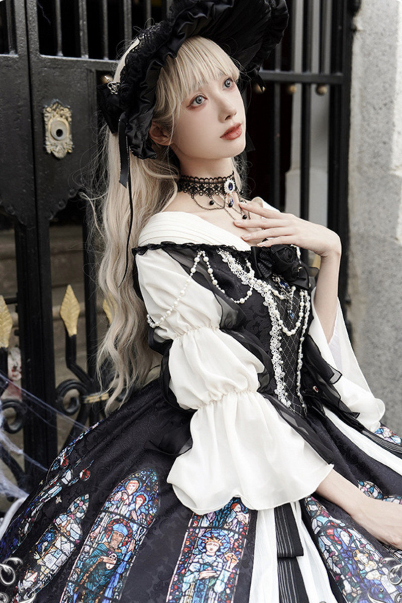 Classical Dark Gothic Lolita Dress