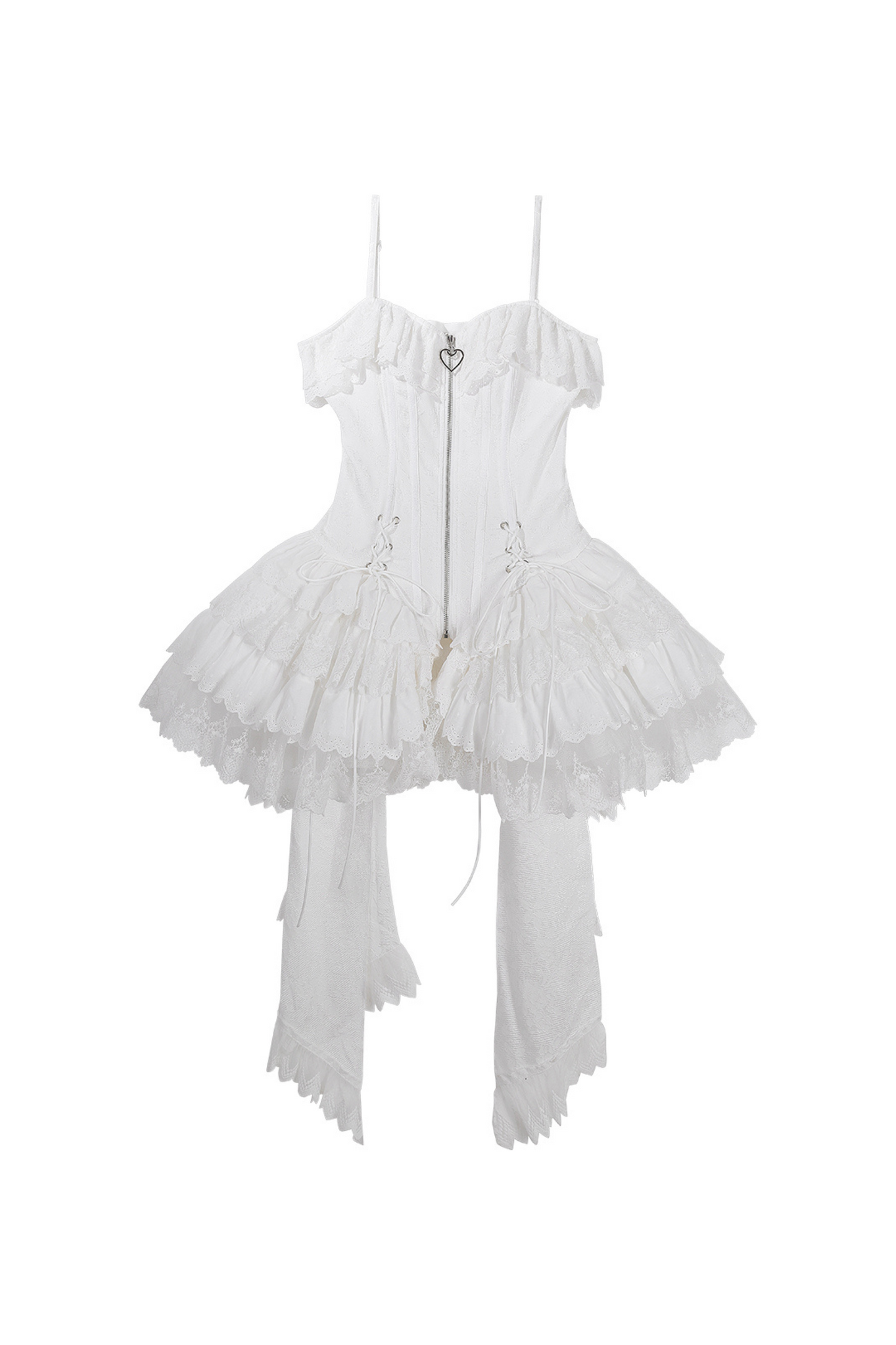 Ribbon Ballet Light Suspender Lolita Skirt Set
