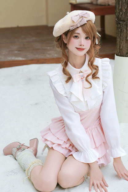 Girly Dress + Cape