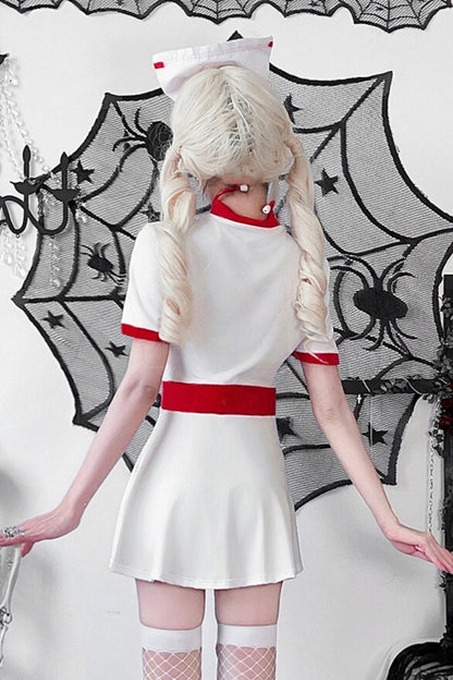 Female Atmosphere Nurse Cosplay Dress