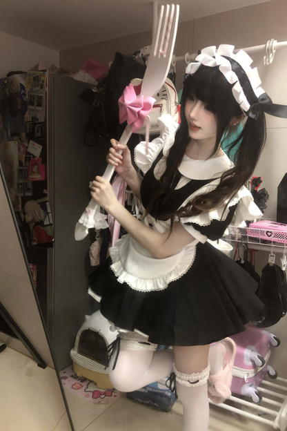 Glass Doll Maid Lolita Dress + Apron