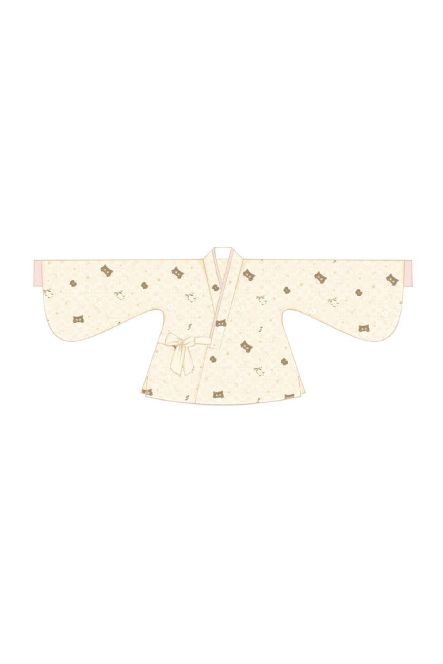 Chinese-style Sweet Circus Apron + Top + Skirt + Clip