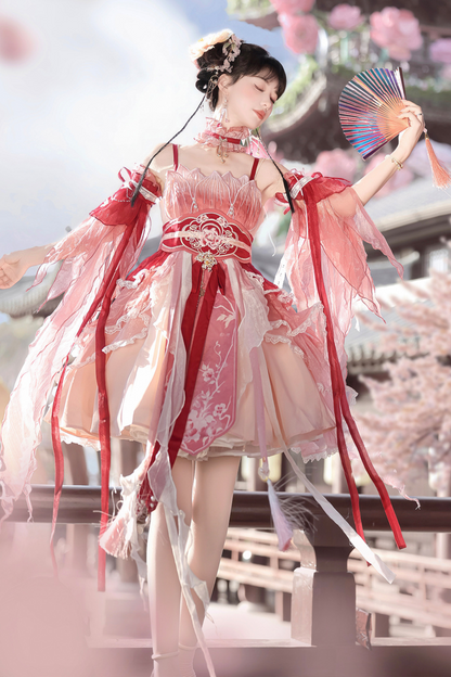 Pop Chinese-style Wing Lolita Dress