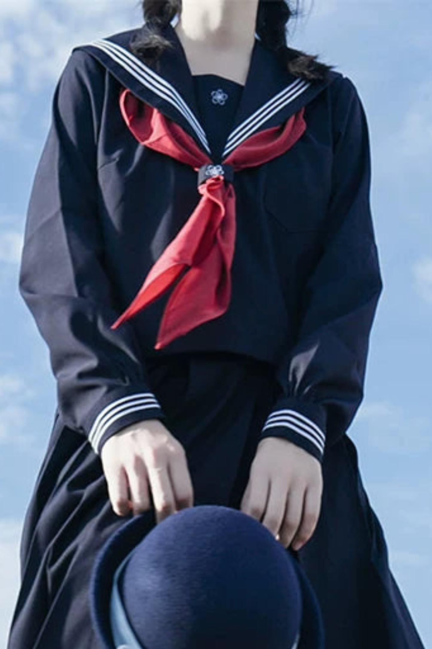 Sailor Top + Pleated Skirt