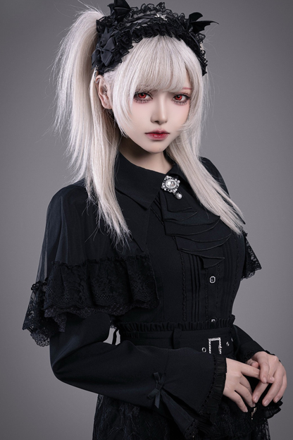 Lace Gothic Shirt + Skirt