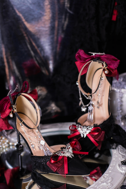 Dark Wedding High Heel