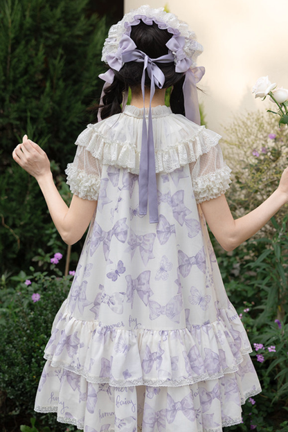 Evergarden Lolita Dress + Shirt + Cardigan