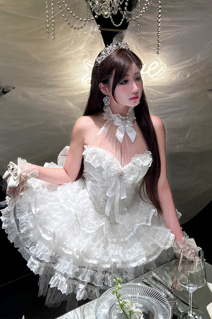[pre-order] Short Swan Lolita Dress