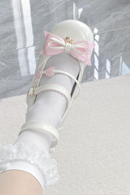 Biscuit Lolita Heel Round Toe Shoes