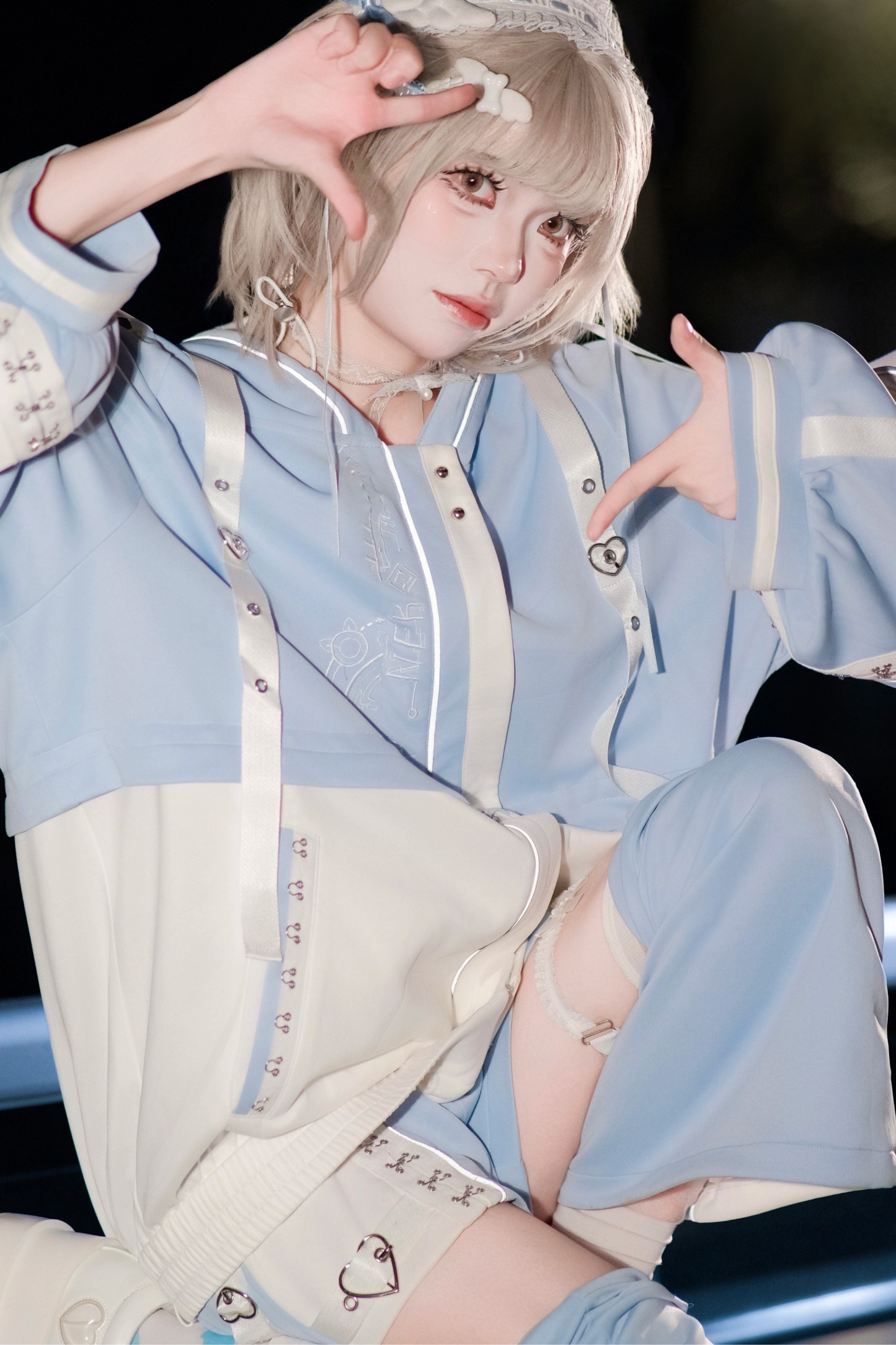 [angel Style] Cyber Technology Jacket + Shorts + Leg Covers