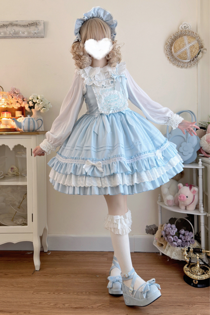 [reservations] Ribbon Ruffle Lolita Dress