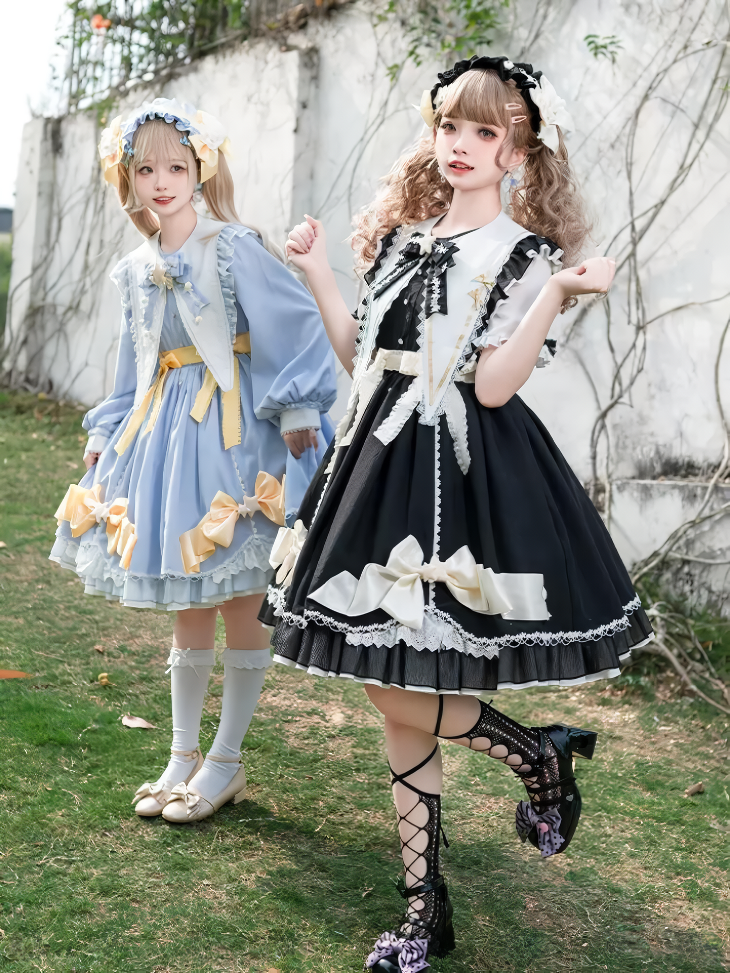 Magical Girl Sleeping Star Ribbon Lolita Dress