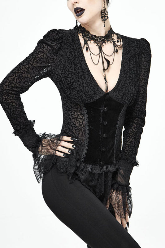 Vintage Inspired Blouse with a Contemporary Edge