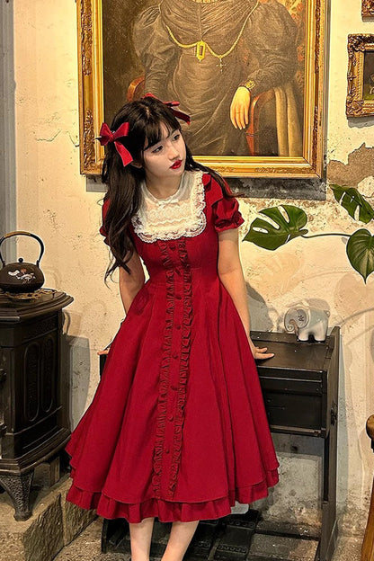 Elegantly Styled Dress for Everyday Wear