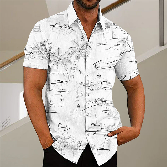 Subtly Elegant Shirt with a Refined Vintage Look